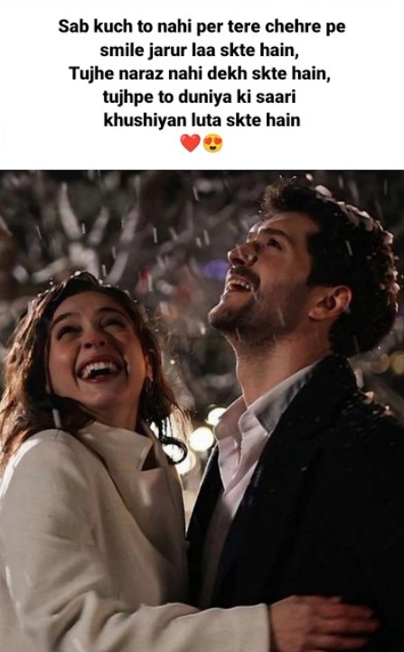 Heart-touching romantic Shayari pictures for lovers in Hindi